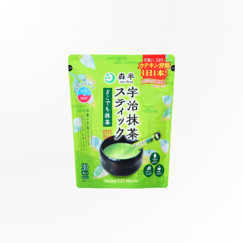 Morihan Instant UJI Matcha 1.8g x 30 sticks (1.90oz)